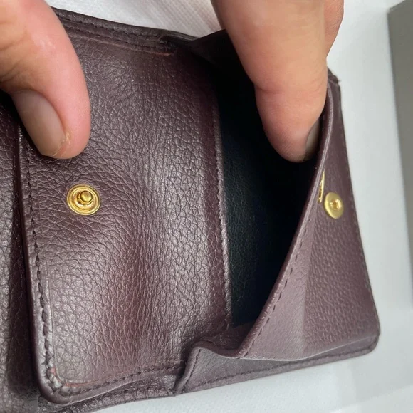 🤎💀💎 Mens Brown Alexander McQueen Skull Wallet - Picture 4 of 7